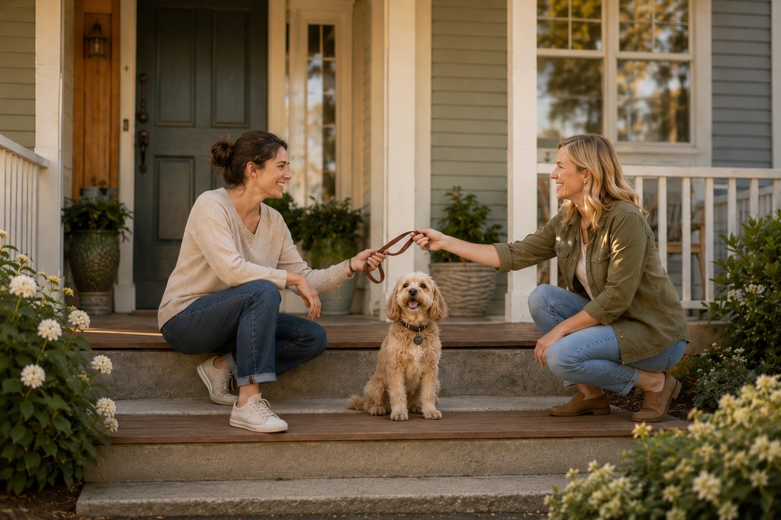 Offer neighbors free or discounted care
